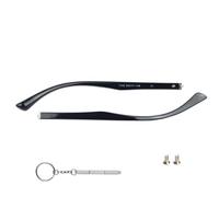 QYAJS 1 Pair Glasses Temple Arms Legs Replacement for Eyeglasses Sunglasses 1.5mm Single Hinge with Screws and Screwdriver (6mm)