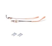 QYAJS 1 Pair Metal Frame Arms Rimless Glasses Legs Eyeglass Replacement Temple Eyewear, Color