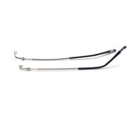 QYAJS 1 Pair Metal Frame Arms Rimless Glasses Legs Glasses Replacement Temple Eyewear Frame Temple, Gold, Large