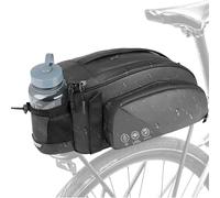 QYCHHJ Bike Pannier Bag 12L Waterproof Bicycle Rear Rack Bag Extendable Cycle Storage Pouch with Shoulder Strap Bike Rack Seat Bag Bike Saddle Bag Outdoor Bicycle Pannier Trunk Shoulder Handbag Bag