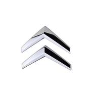 QYCJKL Car Emblem for Citroen C3 2009-2013, Chrome Metal, Car Decal Letters Badge Emblem Sticker, D 11.6x10cm
