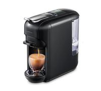 QYDZSHOP 5 In 1 Capsule Coffee Machine, Hot Cold Brew Multi Capsule Coffee Maker, 92° Constant Temperature Extraction,19Bar High Pressure, For Home Office Use Black