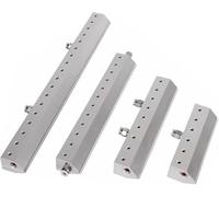 QYDZSHOP Air Knife Blower, Stainless Steel Air Knife Blower,1/4" Thread Interface, Low Noise, Air Outlet Gap 0.05mm,for Industrial Production Line, Use with Air Compressor