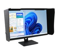 QYDZSHOP Computer Monitor Sunshade, Foldable Anti-Glare Monitor Hood,Adjustable Width, Anti-Glare,Desktop 17-27 Inch (41-71 Cm) Width Sun Visor