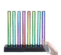 QYDZSHOP Sound Pickup Spectrum Lamp, Gaming Bedroom Desk Ambient Light, 16 million colours,Sound-to-light synchronisation,USB-powered, for Desktop, Studio, Gaming Room