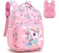 QYEHF Unicorn Backpack, Teenager Primary School Bag, Waterproof Nylon Rucksack, Casual Daypack, Book Bag for Campus Outdoor Travel Bag Nursery Book Bag Casual Daypack
