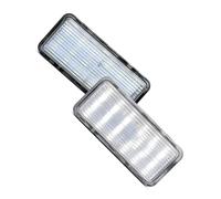 QYEHTUN License Number Plate Lights Compatible With Land For Cruiser For Prado J120 For Mark X For Reiz 2002 2003 2004 2005 2006 2007 2008 2009 2Pcs License Plate Light