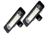 QYEHTUN License Number Plate Lights Compatible With Lincoln For MKS 2009-2016 For MKT 2010-2018 For MKZ 2008-2012 2Pcs License Number Plate Lamp 8T5Z13550A 8T5Z13550B