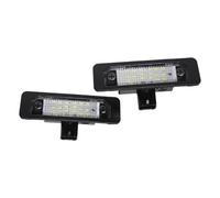 QYEHTUN License Number Plate Lights Compatible With Lincoln For MKS 2009-2016 For MKZ 2008-2012 For MKT 2010-2018 2x License Number Plate Light 8T5Z13550B 8T5Z13550A