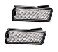 QYEHTUN License Number Plate Lights Compatible With VW For Eos 1F 2006-2015 For Fox 2007-2014 For Phaeton 2001-2016 1/2pcs Car Rear License Number Plate Light Lamp Accessories(2PCS)