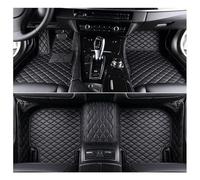 QYETRGF 4 Pieces Leather Car Floor Mats, for Tesla Model Y 2021 2022 2023 2024 Leather Car Floor Mats All Weather Waterproof Non Slip Carpet Floor