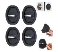 QYETRGF 4Pcs Car Door Lock Protective Cover, for JEEP Grand Cherokee Compass Commander Silicone Car Door Latch Covers Lock Accessories, Reduction Protection