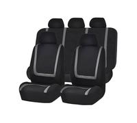 QYETRGF 5 Seats Car Seat Covers Full Set, for BMW 3 Series 320d E90 320i E90 325i E90 330d E90 330xd E90 For All Weather Use, Waterproof Breathable Car Interior,A