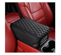 QYETRGF Car Armrest Cushion, for BMW X1 X2 X3 X4 X5 X6 X7 Z4 M1 M3 M4 M6 Center Console Pad Leather Armrest Cover Protector Memory Foam Elbow Support Mat,A