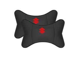 QYETRGF Car Headrest, For Suzuki Vitara 2016 2017 2018 2019 2020 2021 2022 2023 2024 Car Neck Support Headrest Pillow Neck Head Support Removable Cover Seat Neck Support Comfortable Soft,A