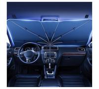 QYETRGF Car Windscreen Cover, for BMW iX3 (X3 Elektro) 2021-2026 Folding Windshield Sun Shade Protective Front Visor Foldable Heat UV Reflective Sunshade