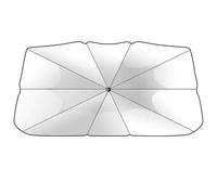 QYETRGF Car Windscreen Sun Shade, For VW Tiguan 2nd Gen/Tiguan Allspace 2016 2017 2018 2019 2020 2021-2023 Foldable Anti-UV Sunscreen Dust Sunshade Auto Windows Sun Visor Protector