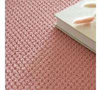 QYEURFOF Interlocking carpets, Carpet Tiles Multi-Purpose Self-Priming Self Adhesive Tile for Home and Pets, Non-Slip Freely Splice Floor Stickers Tiles- 54 Sq.Ft(Pink)