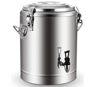 QYEURFOF Sealing pliers, Stainless Steel Insulated Beverage Dispenser with Spigot - 20-Hour Hot and Cold Insulation for Tea, Water, Coffee, Iced Drinks(10L)