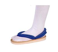 QYIFIRST Kimetsu no Yaiba Giyu Tomioka Cosplay Clogs Shoes Slippers Sandals for Costume Royal Blue Men Women (Inside Length 26 cm), 43 EU