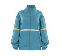 QYIFIRST Men's Women's Unisex Anime Pullover Streetwear Mayfield Halloween Cosplay Costume Blue 5XL (Chest 125 cm)