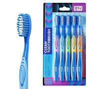 QYJ 5 x Ultra Clean Medium Bristle Manual Toothbrushes