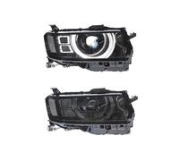 QYKNTXJM 2PCS Car Led Front Lights Compatible For Toyota Land Cruiser Headlights 2022 2023 LC300 LED Headlamp DRL Modified Automotive Accessories(Style A)