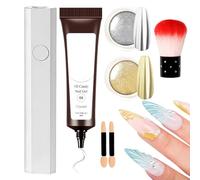 Qyljeiwred 5D Sculpting Gel, Nail Modeling Glue, Fashionabele Non-Sticky 5D Sculpting Gel for Gathering Formal Holiday Home Daily Wedding Salon