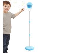Qyljeiwred Bubble Machine Lantern,Standing Bubble Maker Machine with Lights - Dreamy Landscape Decoration Wireless Toy Rechargeable for Walkway, Pathway