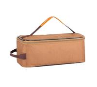 Qyljeiwred Camping Cookware Storage Bag - Camping Cooking Tools Storage Case,High Capacity Kitchenware Organizer Tool Container for Park Barbecues BBQ Road Trips