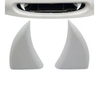 Qyljeiwred Car Teeth - Front Bumper Grille Decoration,Eye-Catching Spooky Exterior Grille Fangs for Car Sedan Truck RV Roof Garage Haunted House Halloween Decoration