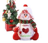 Qyljeiwred Christmas Candy Treat Bags,Snowman Favors Wrapped Pouches,Goodie Bags for Trick | for Party Birthday Trick Stuffers Classroom School Students Stocking
