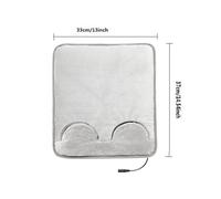 Qyljeiwred Foot Warmer for Bed,Electric Heating Pad Foot Heater - Auto Shut Off USB Pouch for Abdomen Leg Cramps Full Body Women Men Kids Winter Home Bedroom Office Apartment Dorm