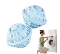 Qyljeiwred Laundry Balls For Washing Machine - Laundry Balls Non Detergent For Dryer - Odor Remover, Household Cleaning Supplies For Home, Travel, Laundromat, College Students