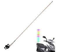 Qyljeiwred Led Whip Lights,12V/24V Colorful Car RGB Whip Lights - 21.6-Inch Brake Dancing Light, LED Antenna Lights, Lighted Antenna Whips for Side by Side UTV ATV