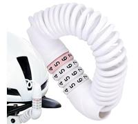 Qyljeiwred Lightweight Bike Locks,4 Digit Combination Portable Heavy Duty,Portable Luggage Lock with Code | for Travel Outdoor Security Campus Parking Commute