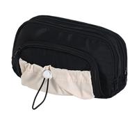 Qyljeiwred Pencil Case - High Capacity Pencil Case | Double-Zipper Stationery Organizer with Drawstring for Journaling Commuting Middle School Marking