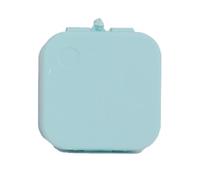 Qyljeiwred Retainer Case - Portable Silicone Slim Mouth Guard Cleaning Case | Braces Box Draining, Personal Orthodontic Supplies for Men, Women Travel