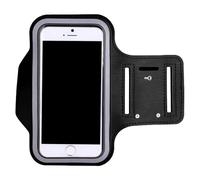 Qyljeiwred Running Phone Holder, Sweatproof Running Belt Phone Armband, Lightweight Storage Bag with Key Slot, Reflective Sports Accessories for Hiking Gym Cycling Workout