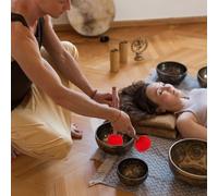 Qyljeiwred Sound Bowl Mallet,Wooden Sound Bowl Stick for Meditation | Musical Instruments Energy Cleansing Tools for Contemplation Personal Growth Inner Peace Mindfulness Practice