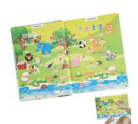Qyljeiwred Talking Word Book | Learn To Talk Books,260 Words Electronic Talking Toy 14 Themes for Spelling Language Learning Speech Development Nursery