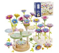 Qyljeiwred Toddler Flower Making Kit - Fabric Flower Crafting Kit,Educational Handmade Craft Set for Kids Ages 4-8 Event Coordinators School Art Teachers Community Workshops