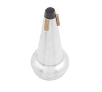 Qyljeiwred Trombone Straight Mute - Quiet Aluminum Alloy Portable Trombone Mute - Practice Silencer, Musical Instrument Accessories for Teaching, Learning, Low Tone