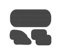 Qyljeiwred Window Shade For Car, Car Sun Shade, 5 Pack Suction Cup Design UV Protection Privacy Light Block Cooling Anti Glare Multifunctional Removable Sunshades For Baby