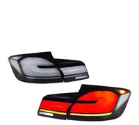 Qylmirsb Tail Light For 5-Series F10 M5 Saloon 2009-2017 Grey | G30 Tail Lights for 5-Series F10 M5 Saloon 2009-2017 Grey Rear Lamps Start-up Animation Sequential Turn Signal Assembly