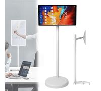 QYLTTDM 21.5 Inch Mobile Smart Touch Screen, Rotatable Monitor Display, 6+64G Portable Monitor, 7800mAh Battery Operated, Portable TV Smart Screen 1080 X 1920 IPS, Phone Screen Casting for Live