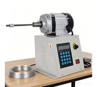QYLTTDM Automatic Coil Winding Machine, Automatic Industrial Winding, Adjustable Winder with Digital Control, Counting 0-9999 Turns, 0-500 RPM, 0-99 Slots, Machine Digital Control Coil Winder Range