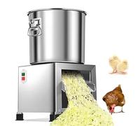 QYLTTDM Commercial Vegetable Chopper, 1800W Heavy-Duty Stainless Steel Vegetable Shredder Cutter, 3500 RPM Electric Vegetable Dicer Chopper, 50-120kg/h Output, Large Feed Port