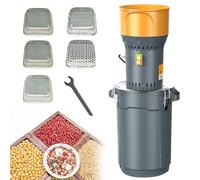 QYLTTDM Electric Grain Mill Grinder, 25/50L/60L Grain Spice Mill Grinder, Dust-Free Dry Cereals Grinder, High Speed 1300W 19000 RPM, with Detachable Hopper And 5 Sieves Wheat
