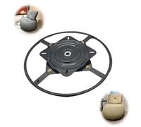 QYLTTDM Furniture Swivel Base, Universal Heavy Duty 360° Seat Swivel Plate Base, Round Sofa Chair Swivel Plate, Stool Seat Replacement, Furniture Rotating Mechanism, for Chair Recliner